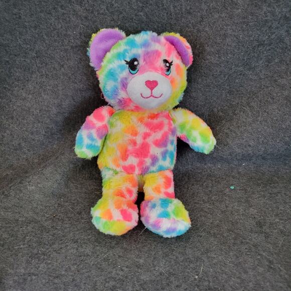 Build A Bear Workshop REVERSIBLE HEART SURPRISE Transforms Into A Plush BEAR 8" - Picture 1 of 6